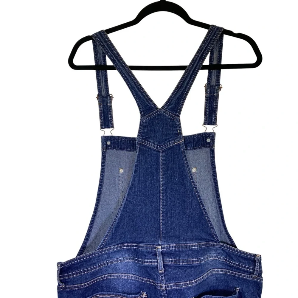 NOBO Junior 19 XXL Relaxed Fit Denim Overalls denim jean cotton stretch shortall